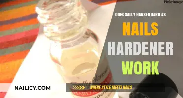Sally Hansen Hard as Nails Hardener: Does It Strengthen Weak Nails?