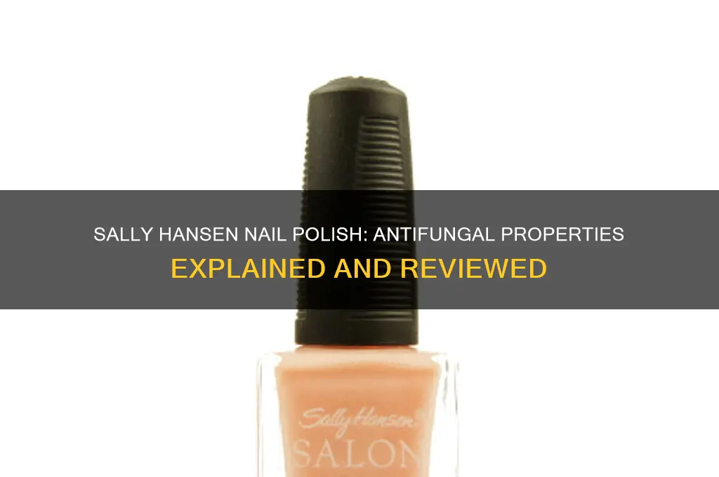 does sally hansen have antifungal nail polish