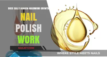 Sally Hansen Maximum Growth Nail Polish: Effective for Stronger Nails?