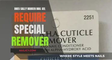 Sally Hansen's Nail Gel: Special Remover Required?