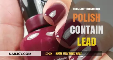 Sally Hansen Nail Polish: Lead-Free or Potential Health Risk?
