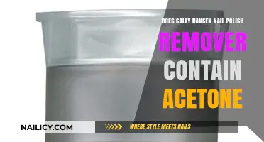 Sally Hansen Nail Polish Remover: Acetone-Free or Not?