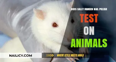 Sally Hansen Nail Polish: Animal Testing Policies Explained