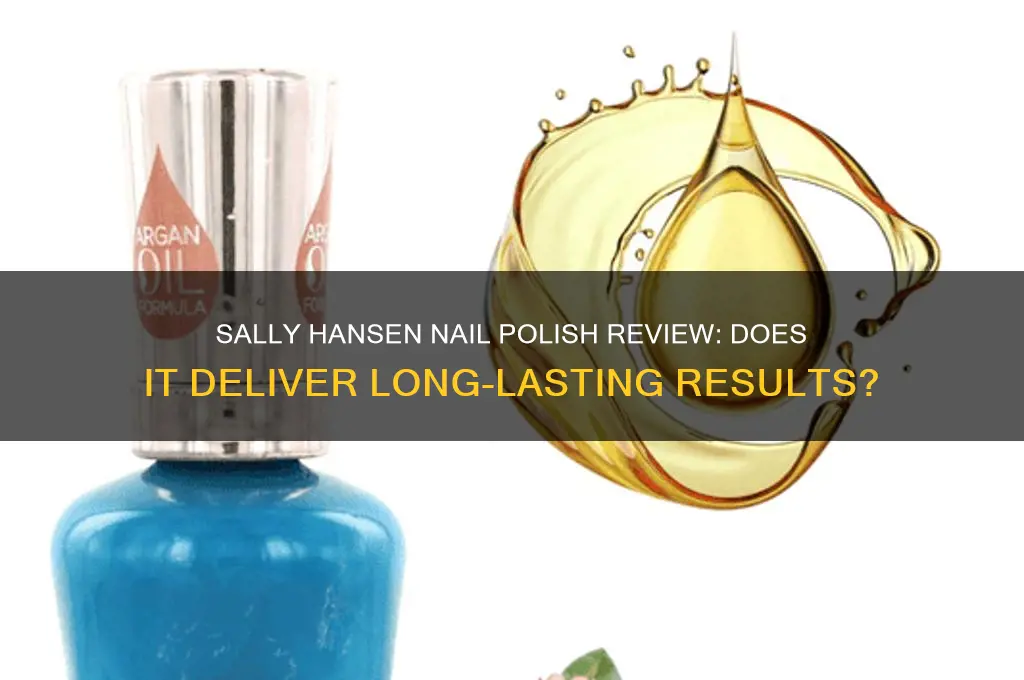 does sally hansen nail polish work