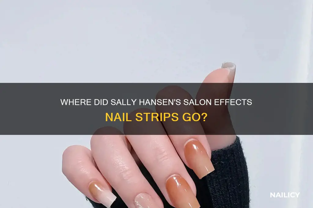 does sally hansen still make salon effects nail strips