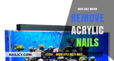 Soaking in Salt Water: An Effective Way to Remove Acrylic Nails