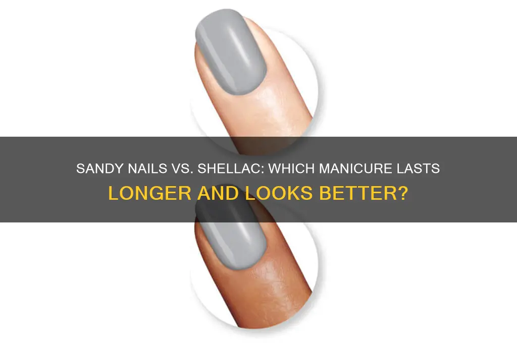 does sandy nails shellac nails