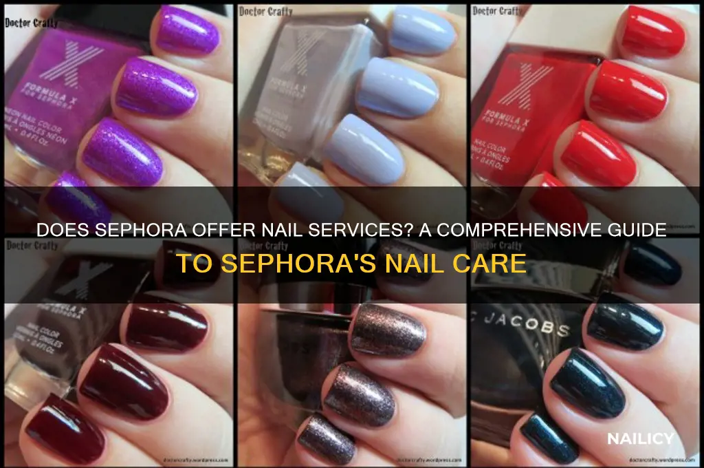 does sephora do nails