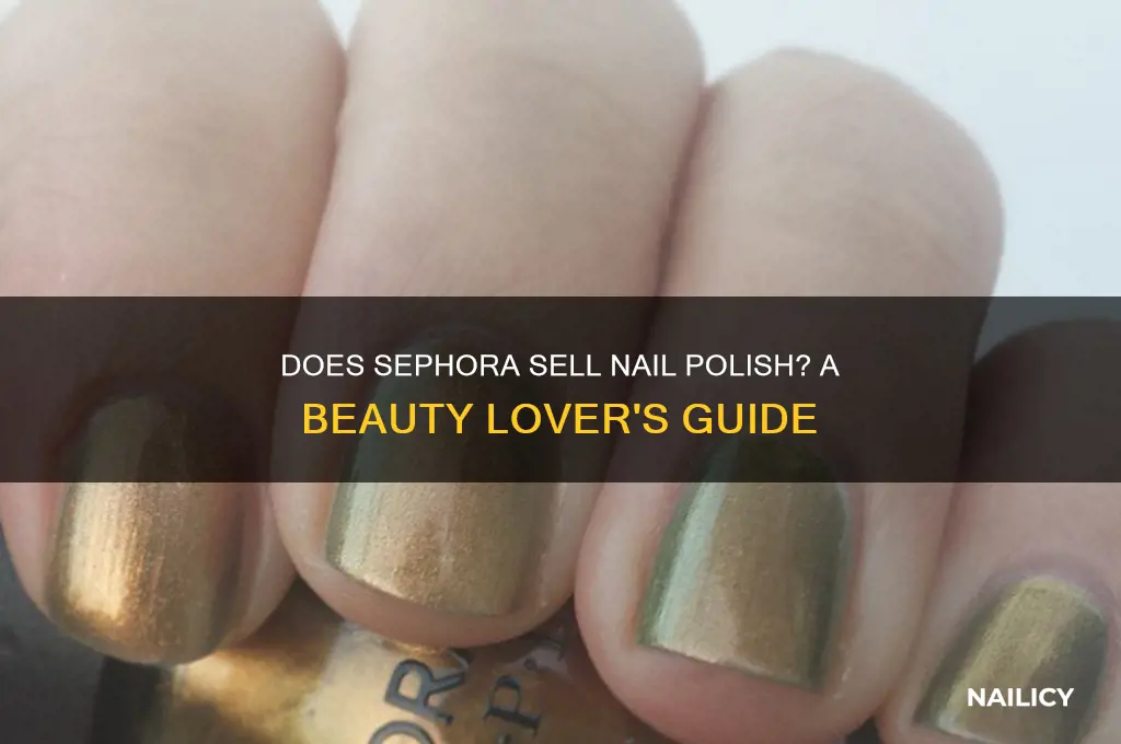 does sephora have nail polish