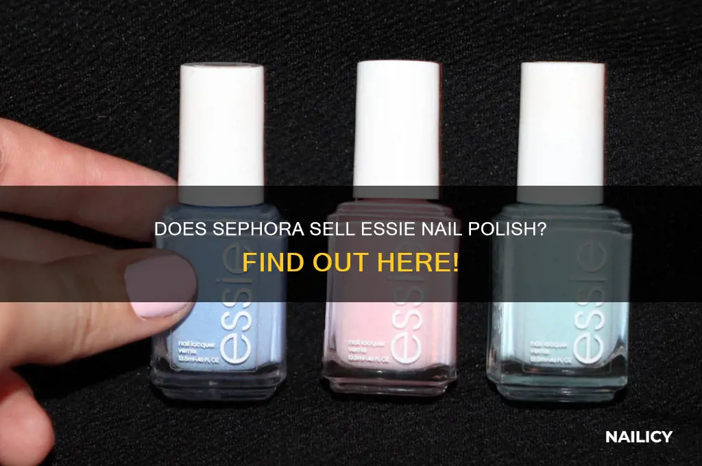 does sephora sell essie nail polish