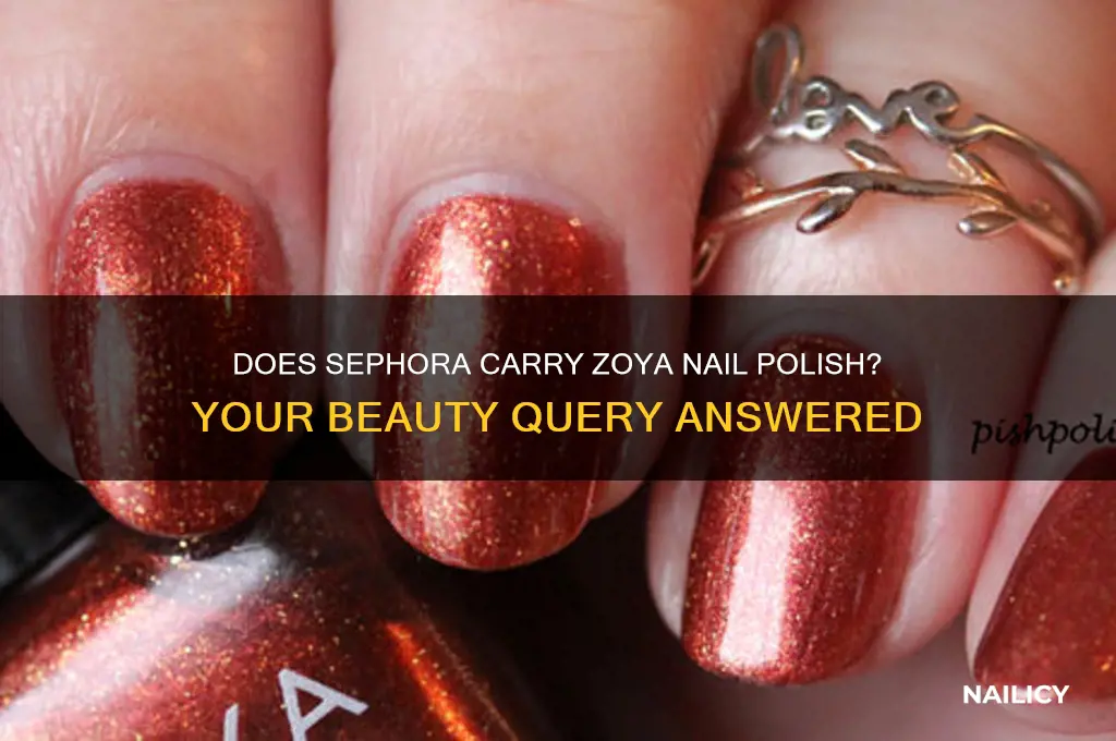 does sephora sell zoya nail polish