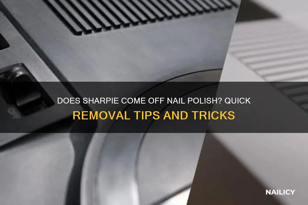 does sharpie come off nail polish