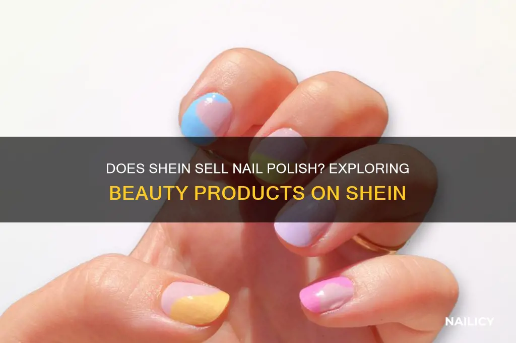 does shein sell nail polish