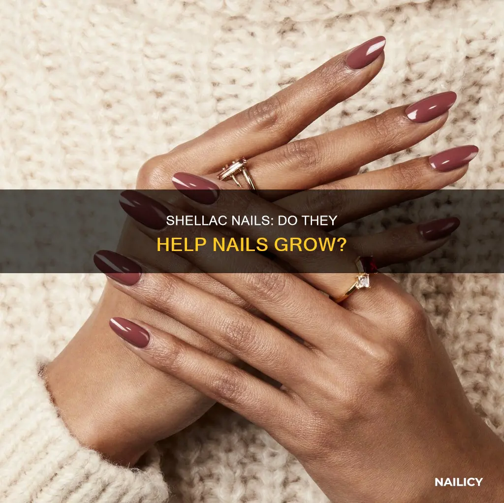 does shellac grow your nails