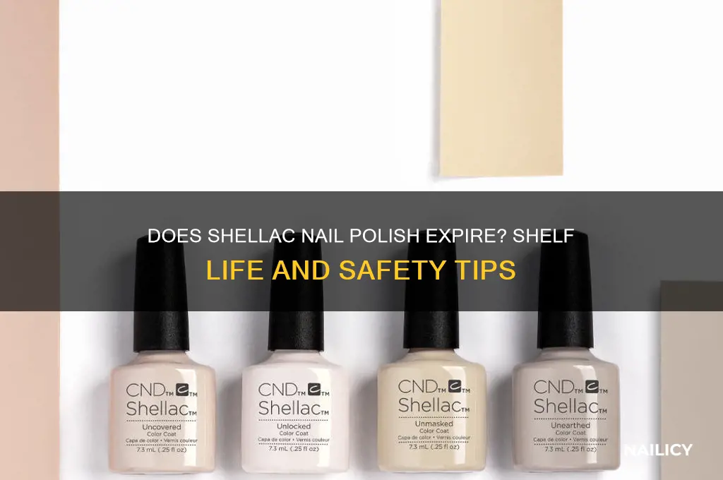 does shellac nail polish expire