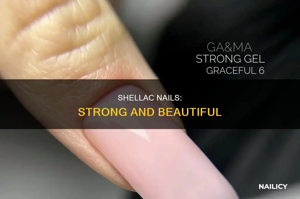 does shellac nails make them strong