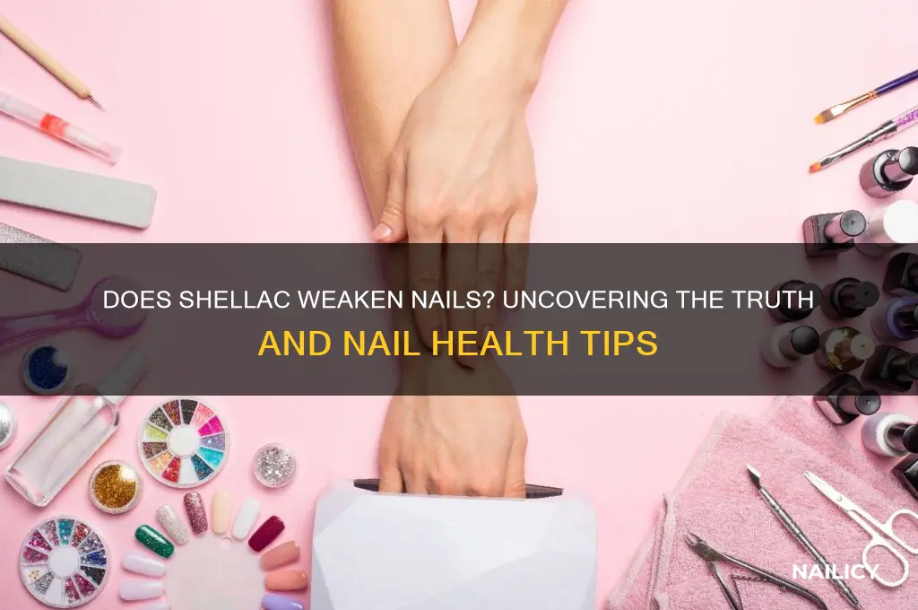does shellac weeken nails