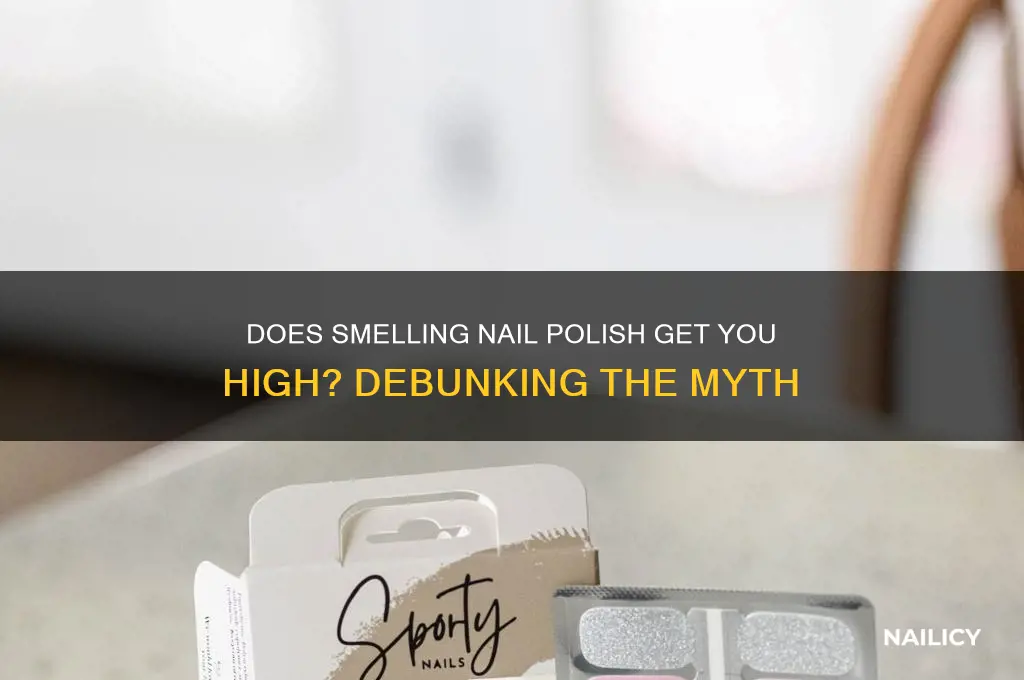 does smelling nail polish make you high