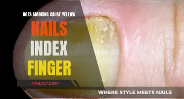 Smoking's Link to Yellow Nails: Index Finger Warning Sign
