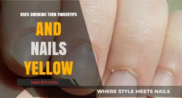 Smoking's Impact: Why Fingertips and Nails Turn Yellow Over Time