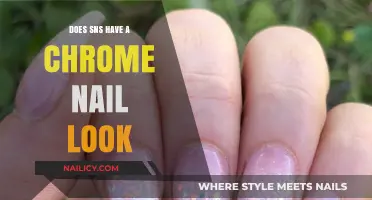 Chrome Nail Look with SNS: Achieve a Mirror-Like Manicure