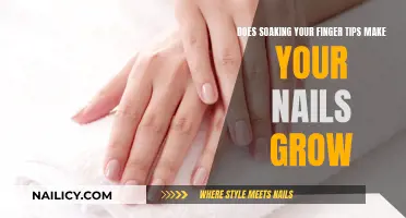 Soaking Fingertips: Does It Stimulate Nail Growth?