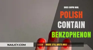 Does Sophi Nail Polish Contain Benzophenone? A Detailed Analysis