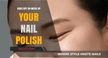 SPF 50 and Nail Polish: Does Sunscreen Affect Your Manicure?