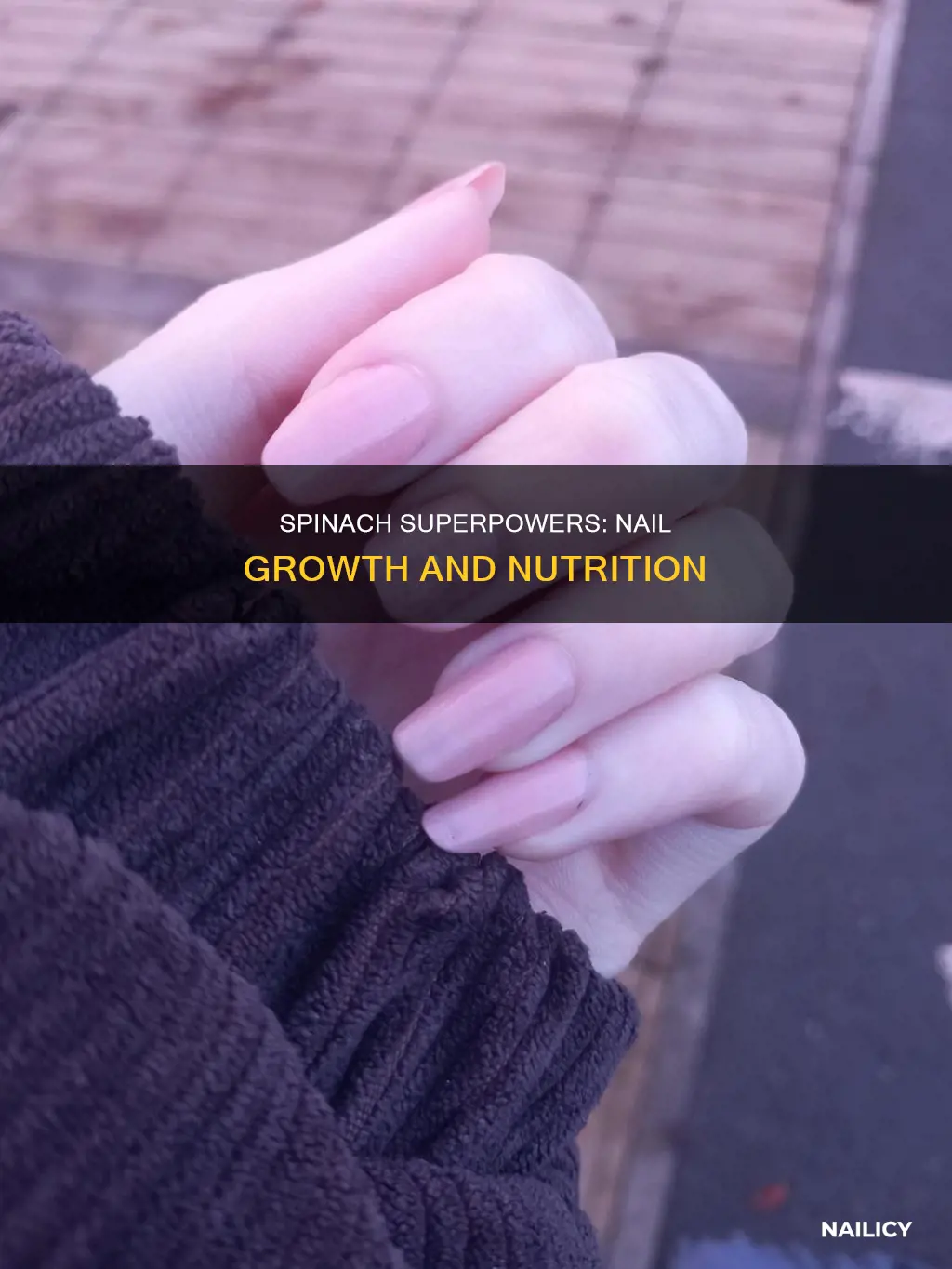 does spinach make your nails grow
