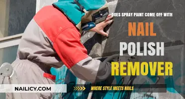 Removing Spray Paint: Does Nail Polish Remover Work?
