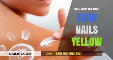 Spray Tans: Do They Turn Nails Yellow?