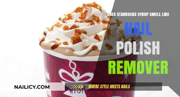 Starbucks Syrup: Why Does It Smell Like Nail Polish Remover?