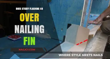 Sticky Flashing Installation: Does It Go Over Nailing Fin or Not?
