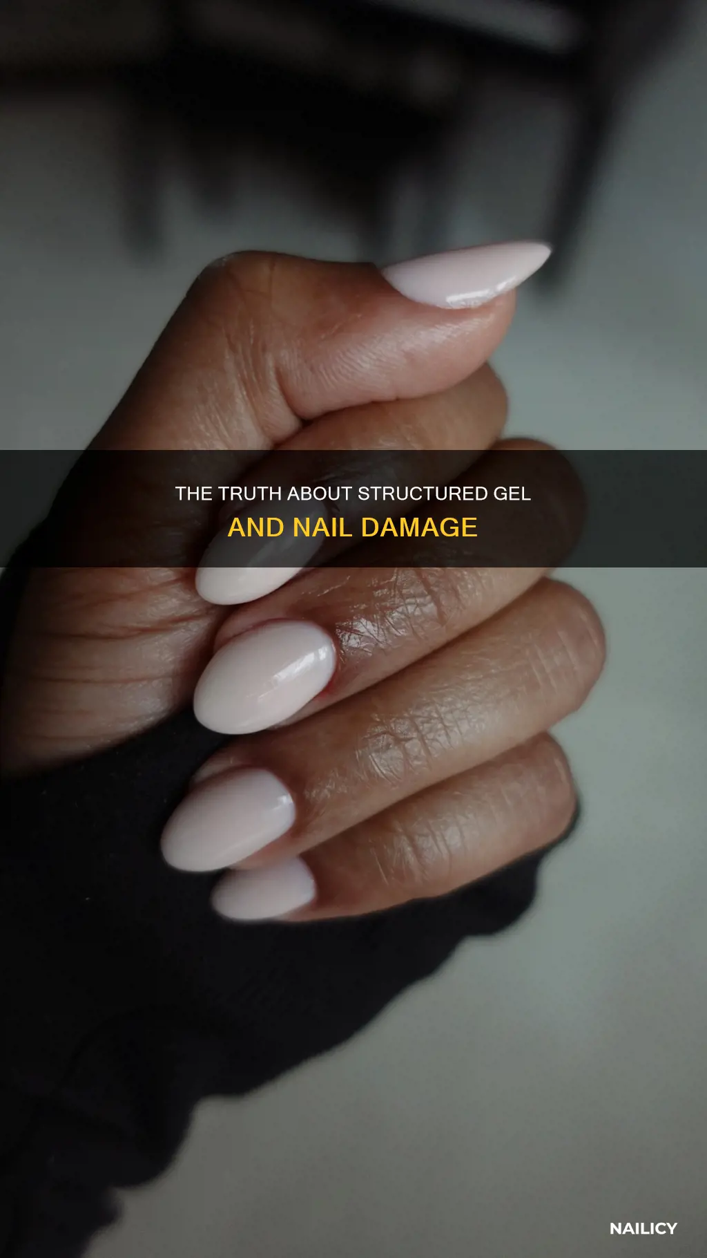 does structured gel damage nails