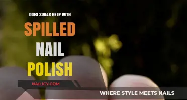 Sugar to the Rescue: A Quick Fix for Spilled Nail Polish?