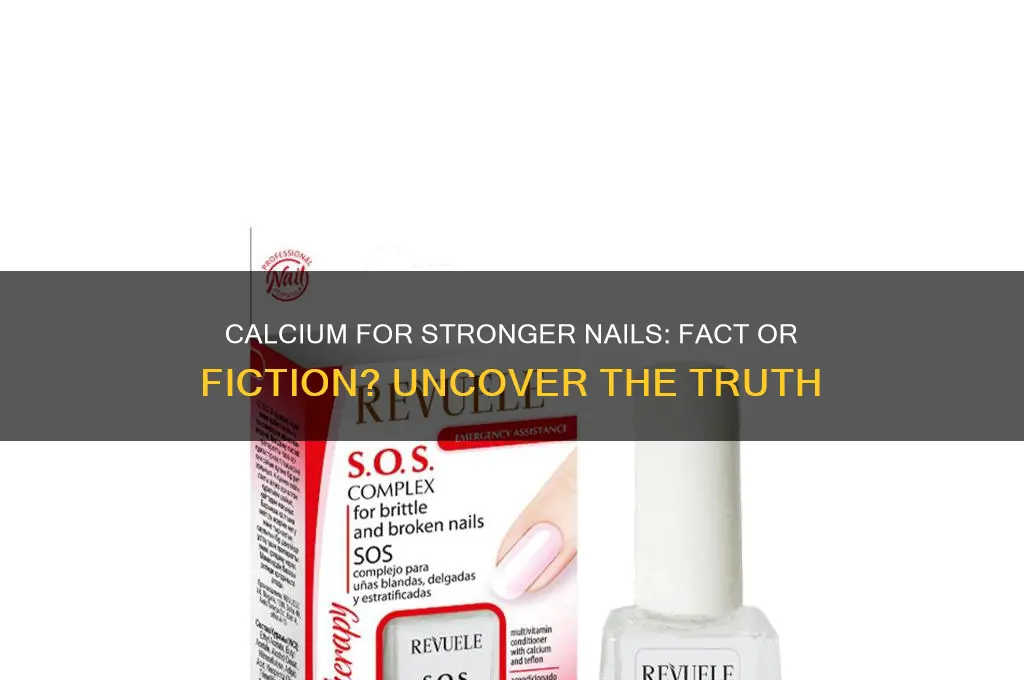 does taking calcium help nails