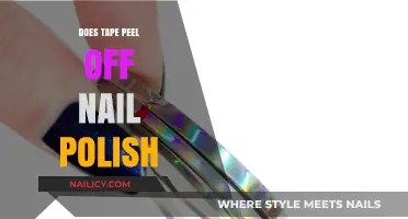Does Tape Damage Nail Polish? A Quick Beauty Hack Test