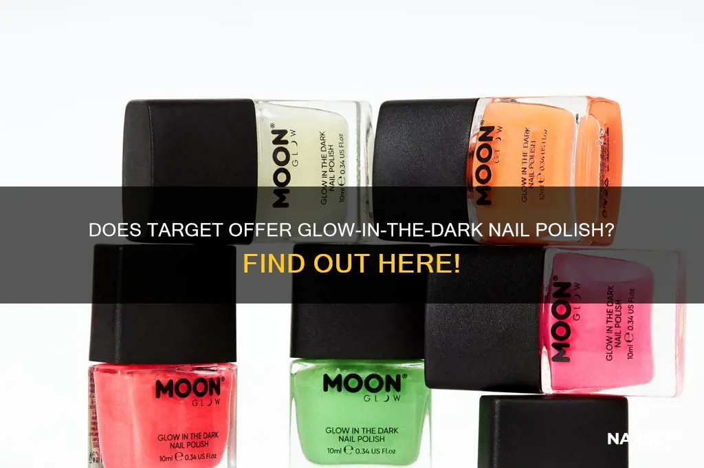 does target sell glow in the dark nail polish