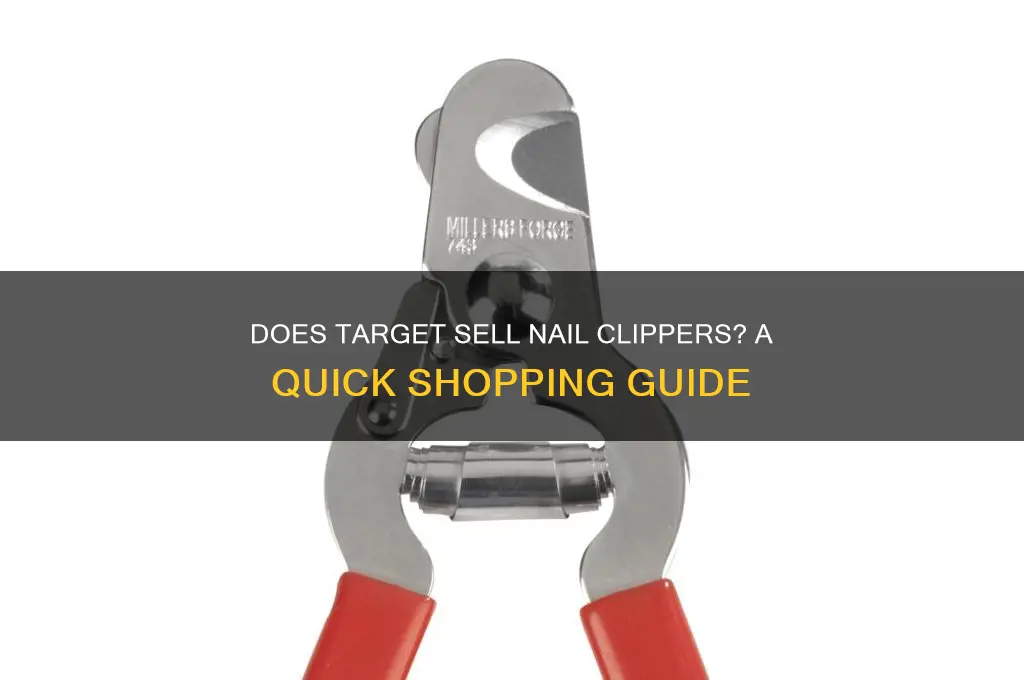 does target sell nail clippers