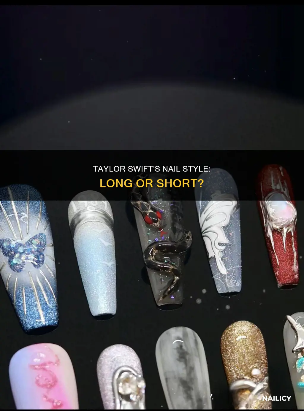 does taylor swift have long nails