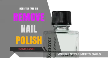 Tea Tree Oil: A Natural Nail Polish Remover?