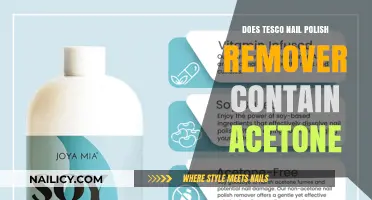 Tesco Nail Polish Remover: Acetone-Free or Not?