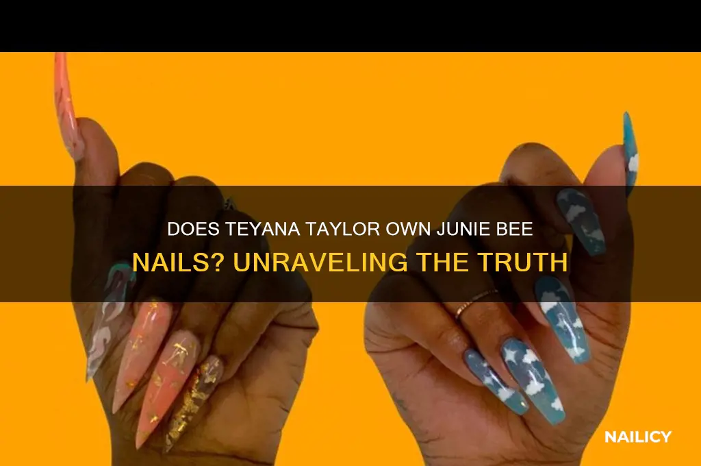 does teyana taylor own junie bee nails
