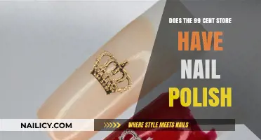 Nail Polish at the 99 Cent Store: Availability and Options