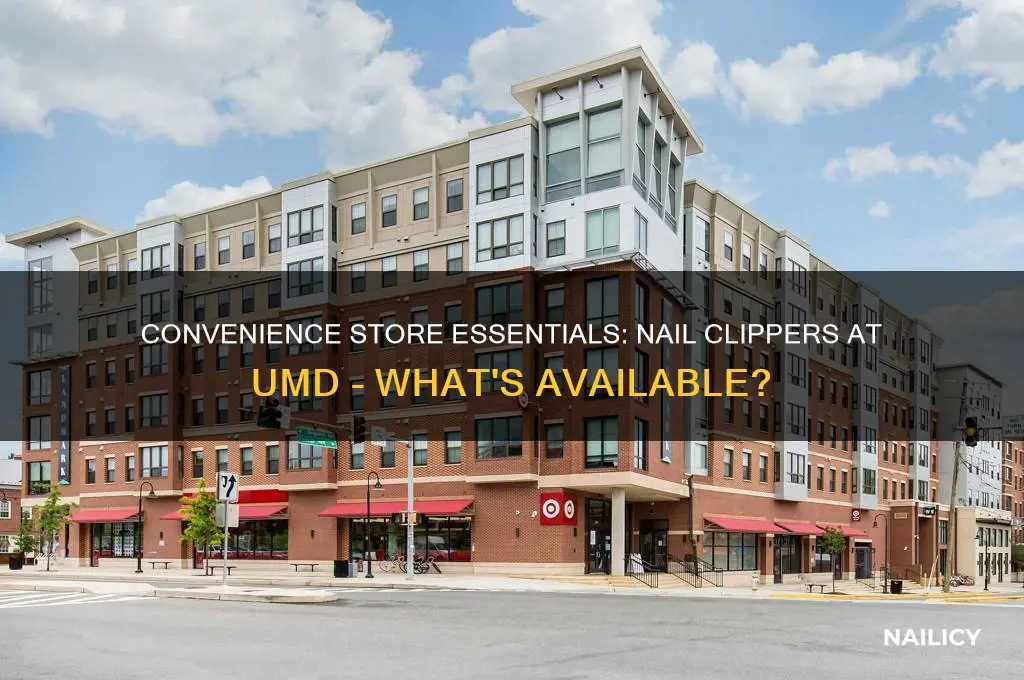 does the convince store sell nail clippers umd