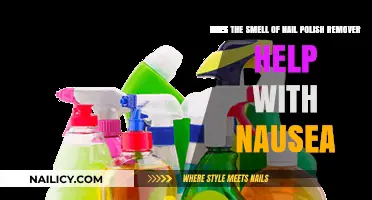 Smell of Nail Polish Remover: Nausea Remedy or Myth?