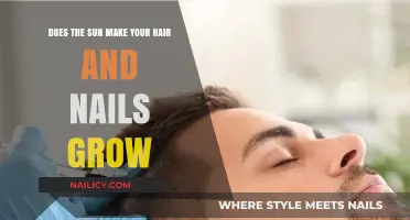 Sunlight's Effect on Hair and Nail Growth