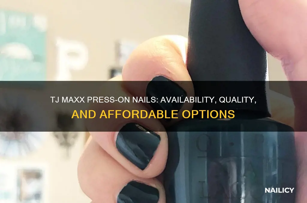 does tj maxx have press on nails