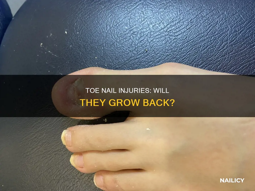 does toe nail grow back