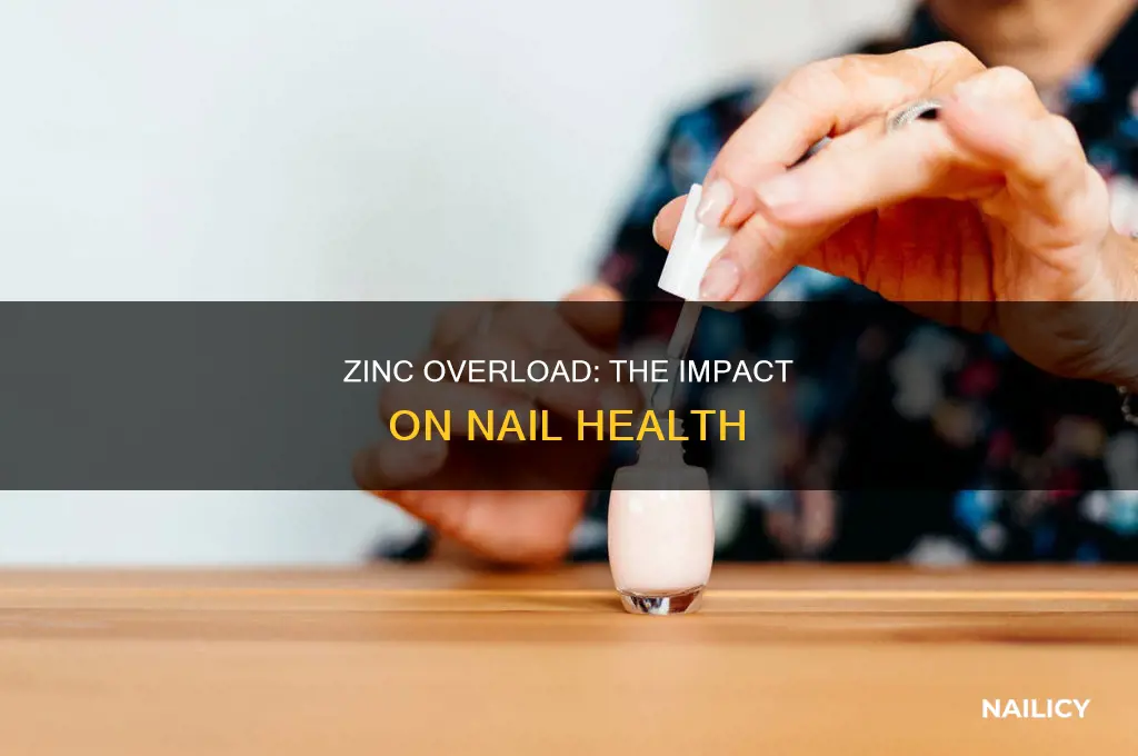 does too much zinc make your nails brittle